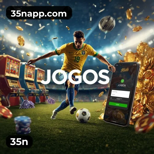 App 35n para iOS e Android — interface mobile, login biométrico e PIX integrado